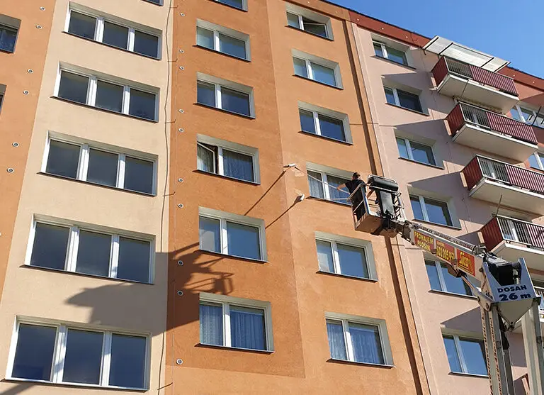 Čištění fasády Olomouc